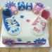 Baby Shower Cake - Sneakers Cake (D, V)